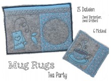 ITH - Mug Rugs - Tea Party